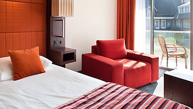 Comfort hotelrooms with balcony Hotel Hilversum - De Witte Bergen 